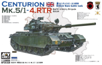 PKAF35328 AFV Club British Army Centurion Tank Mk 5/1 4 RTR Berl